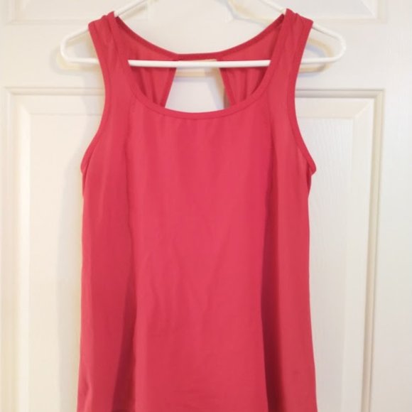 *RARE* Lululemon Women's Speed Squad Red Tulip Back Workout Tank - Picture 1 of 4